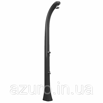 Душ сонячний Aquaviva Happy One з мийкою для ніг, антрацит F120/7016, 23 л, фото 1