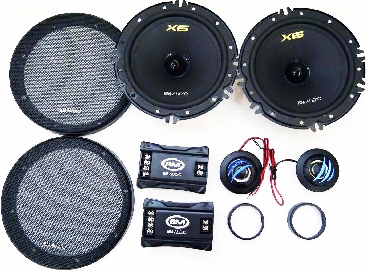 16см BOSCHMANN BM Audio F-628-X6 (250W) 2х полосні компонентні