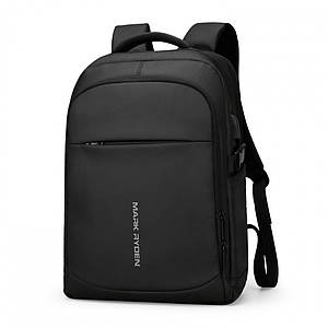 Рюкзак Mark Ryden Jasper MR9191 Two Pocket з USB для ноутбука 15,6" 22 л Чорний