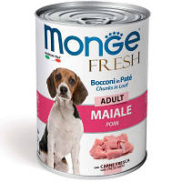Консервы для собак Monge Dog Fresh свинина 400 г (8009470014465) - Топ Продаж!