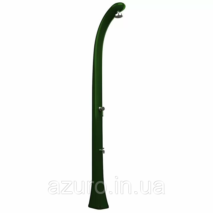 Душ сонячний Aquaviva Happy One з мийкою для ніг, темно-зелений F120/6016, 23 л