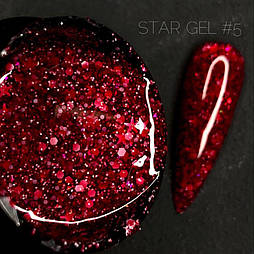 CROOZ Гель для дизайну Star gel №5, 5г