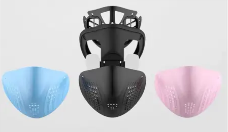Респіратор маска зі змінним фільтром — модель A8 протипилового захисту аерозольний Чорний BF