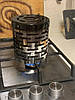 Насадка-підпалювач-нагрівач для туристичного пальника плити розсіювач тепла хромована сталь 330 г BF, фото 4