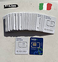 Сим карты Италии Lycamobile /сім карти Італії Lycamobile