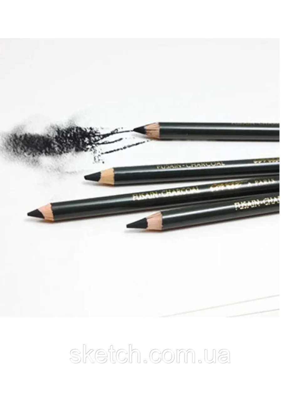 Вугільний олівець Conte Black lead pencil, Charcoal, H