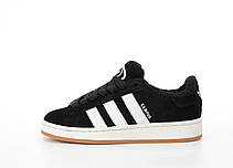 Чоловічі кросівки Adidas Campus 00s Core Black (с мехом) HQ8708, фото 6