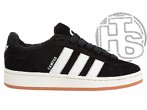 Жіночі кросівки Adidas Campus 00s Core Black (с мехом) HQ8708