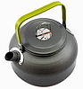 Алюмінієвий похідний чайник Campsor -1008 легкий кемпінговий для пальника багаття 0.8 л Grey BF, фото 2