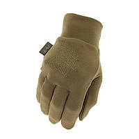 Mechanix перчатки ColdWork Base Layer Gloves Coyote, теплые перчатки военные, мужские зимние перчатки софт шел