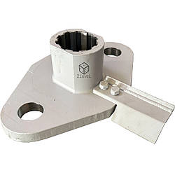 Плити кріплення без регуляторів ОГМ-1.5 Блок кріплення роликів ОГМ 300 мм Метелики роликів гранулятора огм