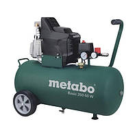 Безмасляний компресор Metabo Basic (1.5 кВт, 220 л/хв, 50 л) (601535000). Оригінал
