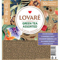 Чай Lovare Assorted Green Tea 5 видов по 10 шт (lv.78153) - Топ Продаж!