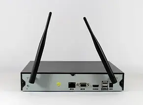 Комплект відеоспостереження на 4 камери DVR KIT H.265 WIFI 3340 KIT, фото 2