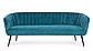 Диван 3 места  Avril  цвет синий, фото 5