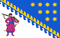 Прапор Дніпропетровської області, розмір 90*135см