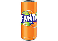 Напиток Fanta апельсин ж/б 0.33л