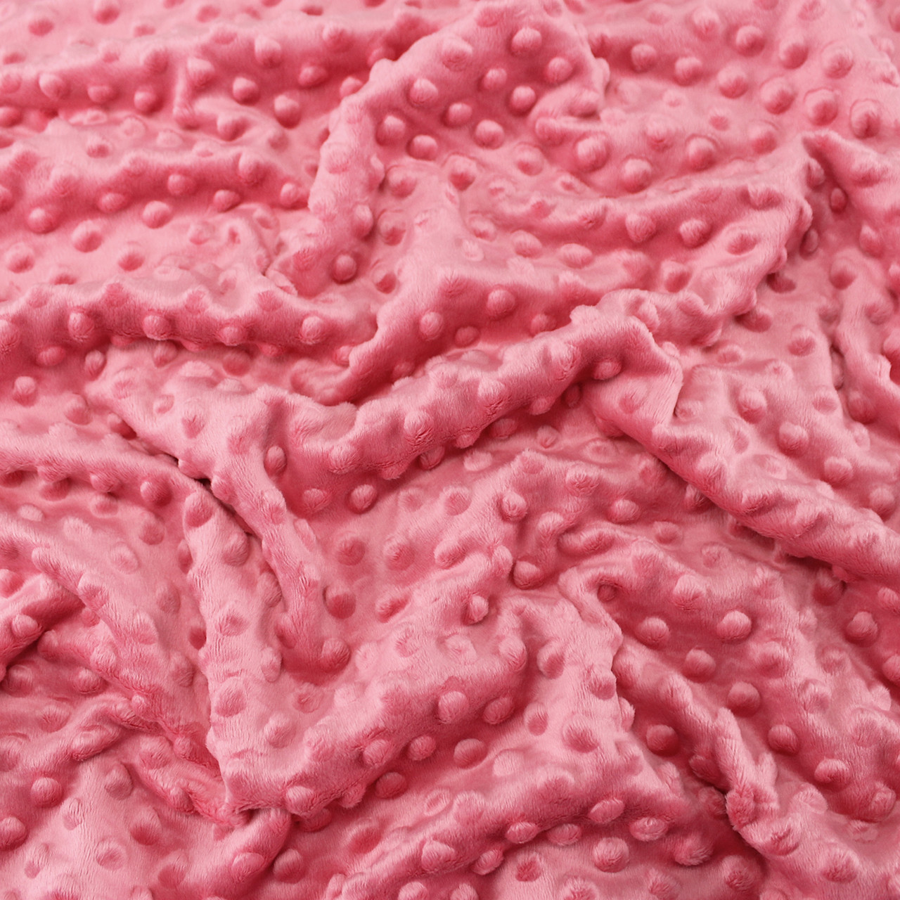 Плюш Minky коралового кольору № М-26, фото 1