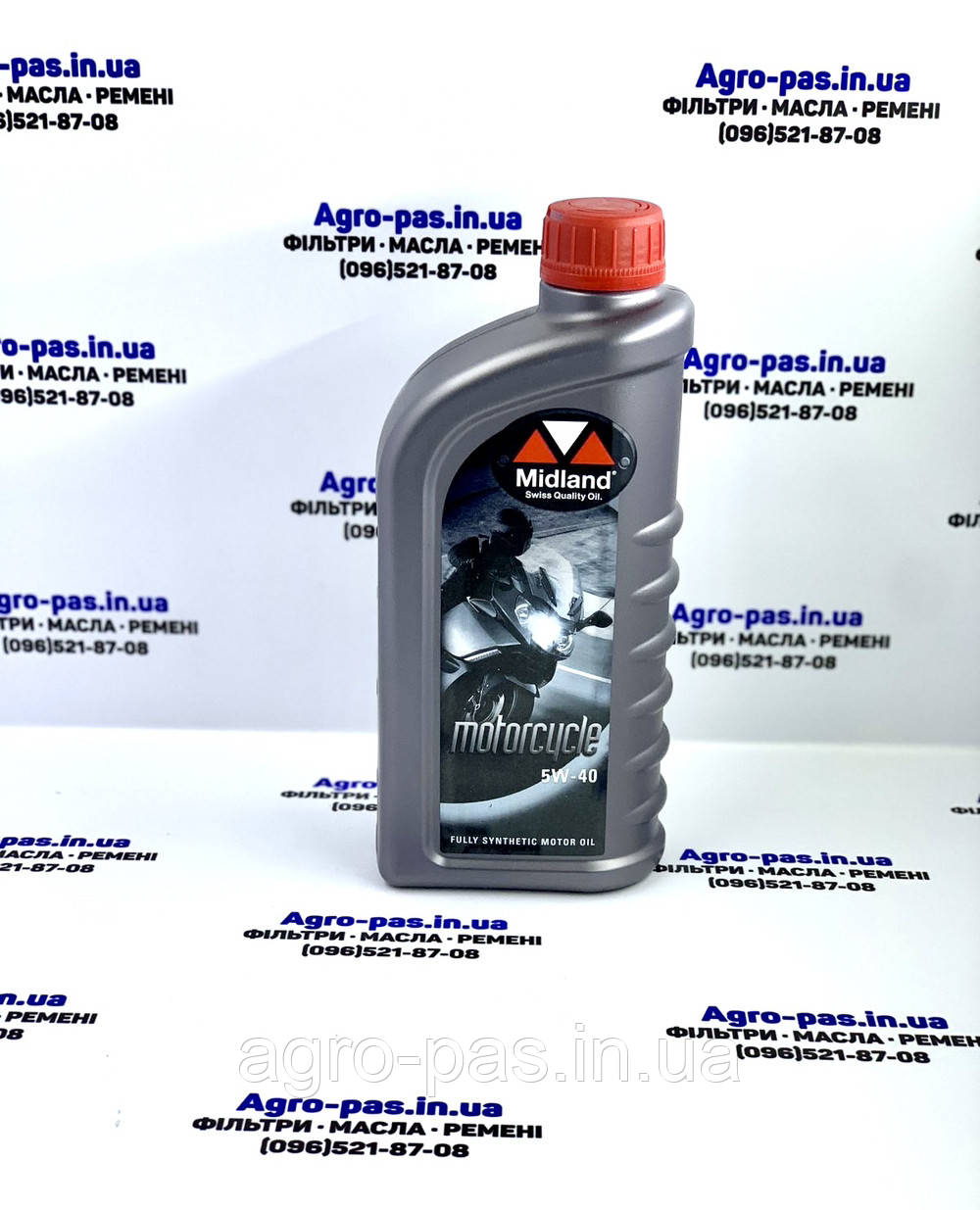 Моторна олива SAE 5W-40 Midland Motorcycle (для мотоциклів із 4-тактним двигуном), фото 1