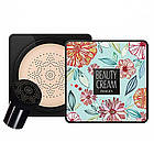 Кушон + спонжик Images Moisture Beauty Cream, 20мл, колір Натуральний / Зволожуючий тональний крем для обличчя, фото 3