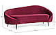 Диван 2 місця Seraphin колір синій або червоний, фото 2