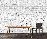 Фотошпалери вінілові лофт під цеглу, камінь 3D для спальні, залу, передпокою, офісу. Преміум якість!, фото 4