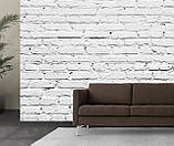 Фотошпалери вінілові лофт під цеглу, камінь 3D для спальні, залу, передпокою, офісу. Преміум якість!, фото 2