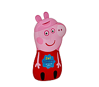 Гель-Шампунь 2 в 1 Air-Val International Shower Gel and Shampoo Peppa Pig, 400 мл