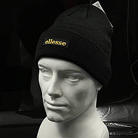 Оригинальная зимняя черная шапка Ellesse Quavia Beanie SAHA1694