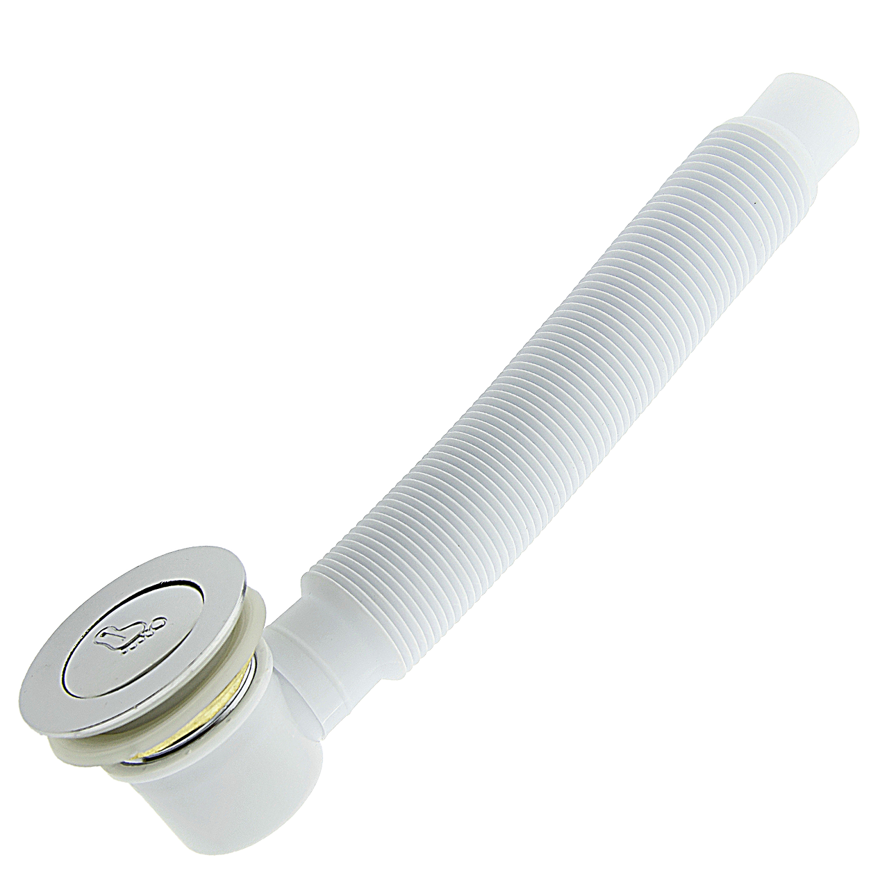 Донний клапан з гофрой, сифон для душової кабіни (ПУ01Г)