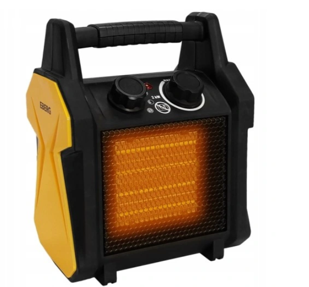 Електричний обігрівач 2 кВт POWERFUL MINI Радіатор + термостат, фото 1