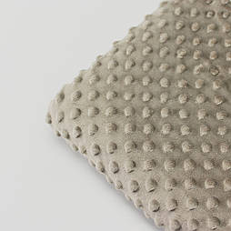 Відріз плюша Minky кольору капучино 100*80 см