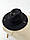 Капелюх Федора з булавками та ланцюжком TRIPLE PINS чорний, фото 3