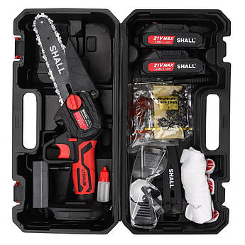 Акумуляторна міні-пила Shalli [21V 2.0Ah / шина 6 дюйми / 5м/с.]