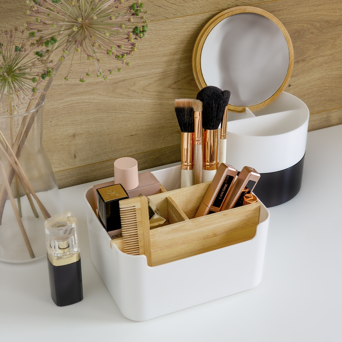 ОРГАЙЗЕР ДЛЯ МІСТОВОЇ НАСТОВНИЙ WHITE/WOOD