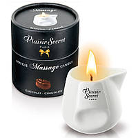 Масадна свічка Plaisirs Secrets Chocolate 80 мл з ароматом шоколаду Zipexpert