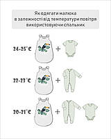 Cпальник для новонароджених Baby Veres Лео 0-9 місяців, фото 8