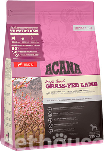 Сухий корм для собак Acana Grass-Fed Lamb 17кг, фото 1