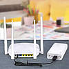 Кабель живлення з 5V на 12V для Wi-Fi роутера від повербанку / USB DC Кабель для WIFI роутера з перетворювачем, фото 3