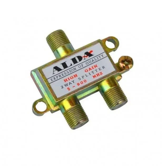 Розгалужувач (Splitter) 2-way Alda, корпус металевий