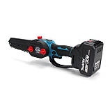 Акумуляторна мініпила ланцюгова Makita DUC200BL (36V 5AH) АКБ мініпила Макіта для обрізання дерев, гілкоріз, фото 9
