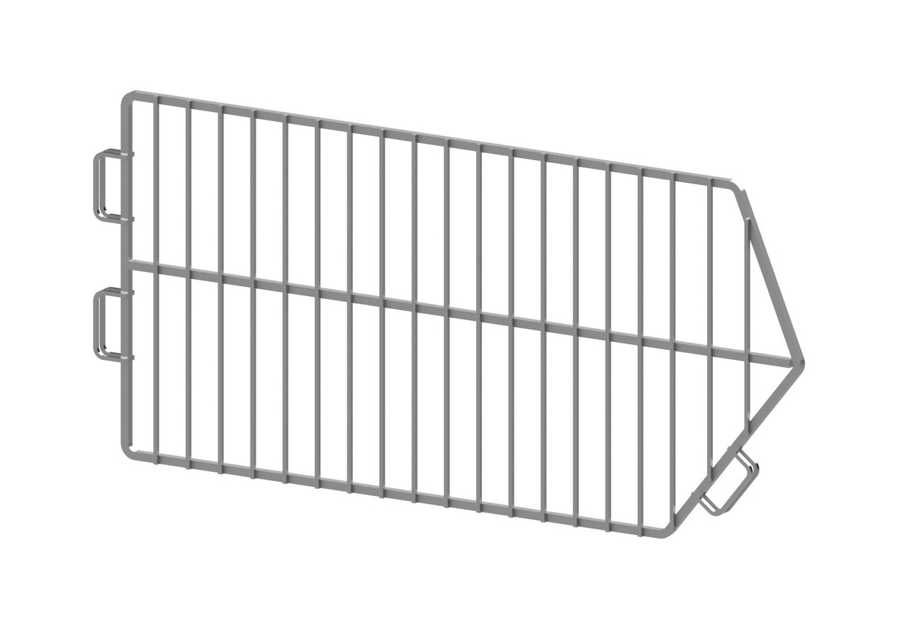 Перегородка для корзини торгівельної оцинкована (600х300 мм) ТМ "KOLCHUGA" (Кольчуга)