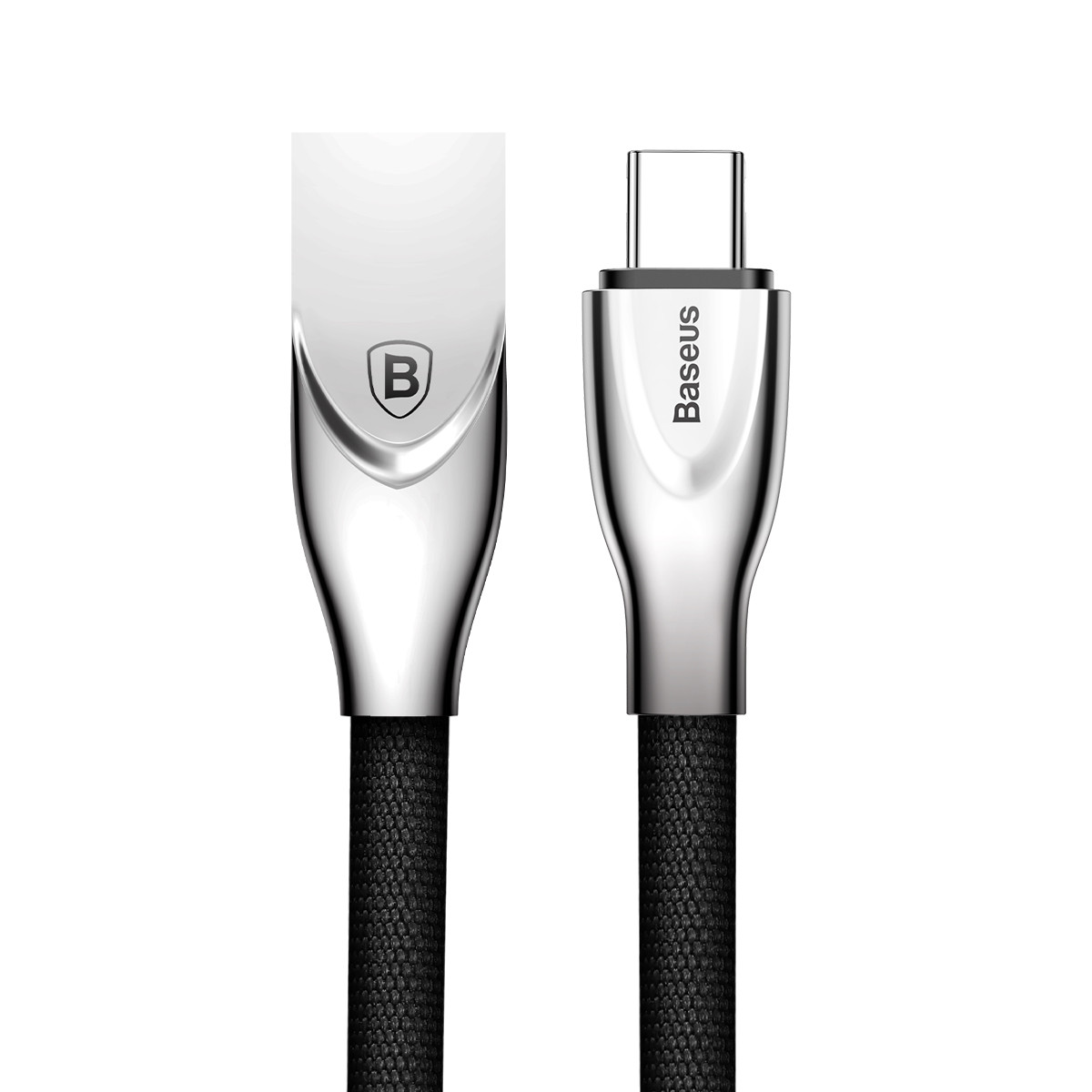 Кабель Baseus Zinc Type-C 2A 1M Чорний (CATXN-01)