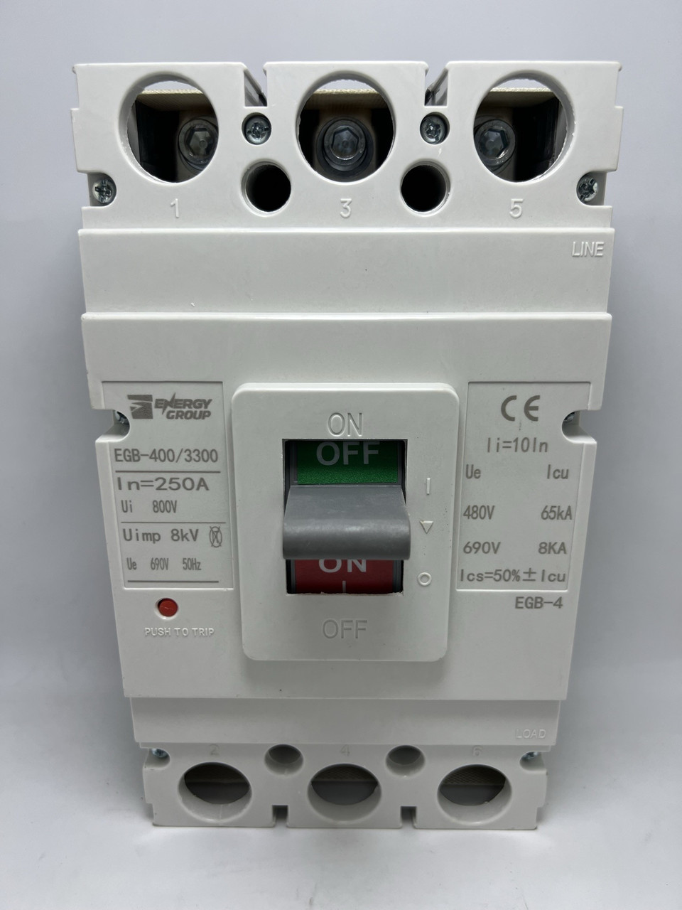 Вимикач EGB-4 250А 400, фото 1