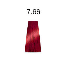 Краска для волос MIRELLA PROFESSIONAL 7.66 блондин інтенсивно-червоний