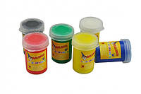 Фарби пальчикові нерозливні MALINOS Fingerfarben 6 кольорів MA-300012, World-of-Toys