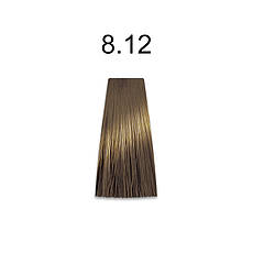 Краска для волос MIRELLA PROFESSIONAL 8.12 світлий блондин попелясто-фіолетовий