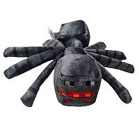 Плюшева м'яка іграшка для дітей Павук із гри MineCraft, герой з ігри Майнкрафт сірий павук