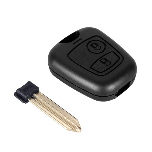 Ключ заготівка, корпус під чіп, 2кн, Citroen, фото 1