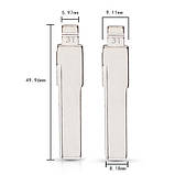 Лезо для викидного ключа Seat Audi VW, HU66, фото 3